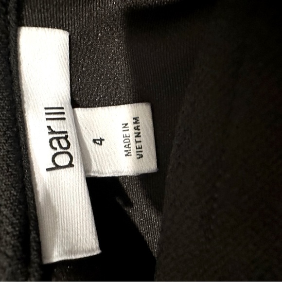 Bar III Cutout Halter Jumpsuit, Black, Size 4 - Picture 10 of 10